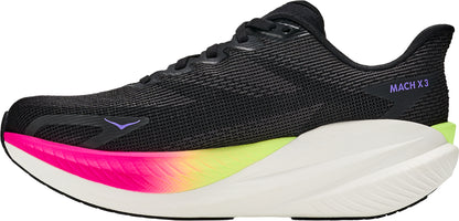 Hoka Mach X 3 Womens Running Shoes - Black