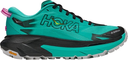 Hoka Mafate 5 Womens Trail Running Shoes - Green