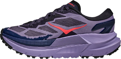 Hoka Mafate X Womens Trail Running Shoes - Purple