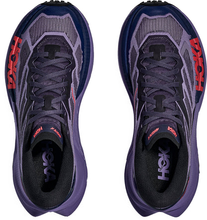 Hoka Mafate X Womens Trail Running Shoes - Purple