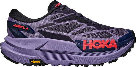 Hoka Mafate X Womens Trail Running Shoes - Purple