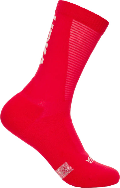 Hoka Race Day Crew Running Socks - Red