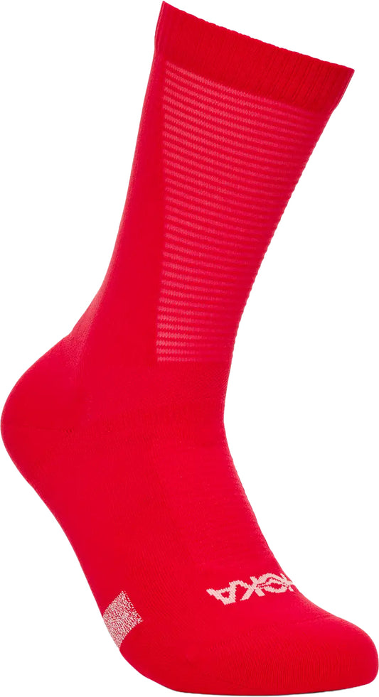 Hoka Race Day Crew Running Socks - Red