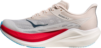 Hoka Rocket X 3 Running Shoes - Cream