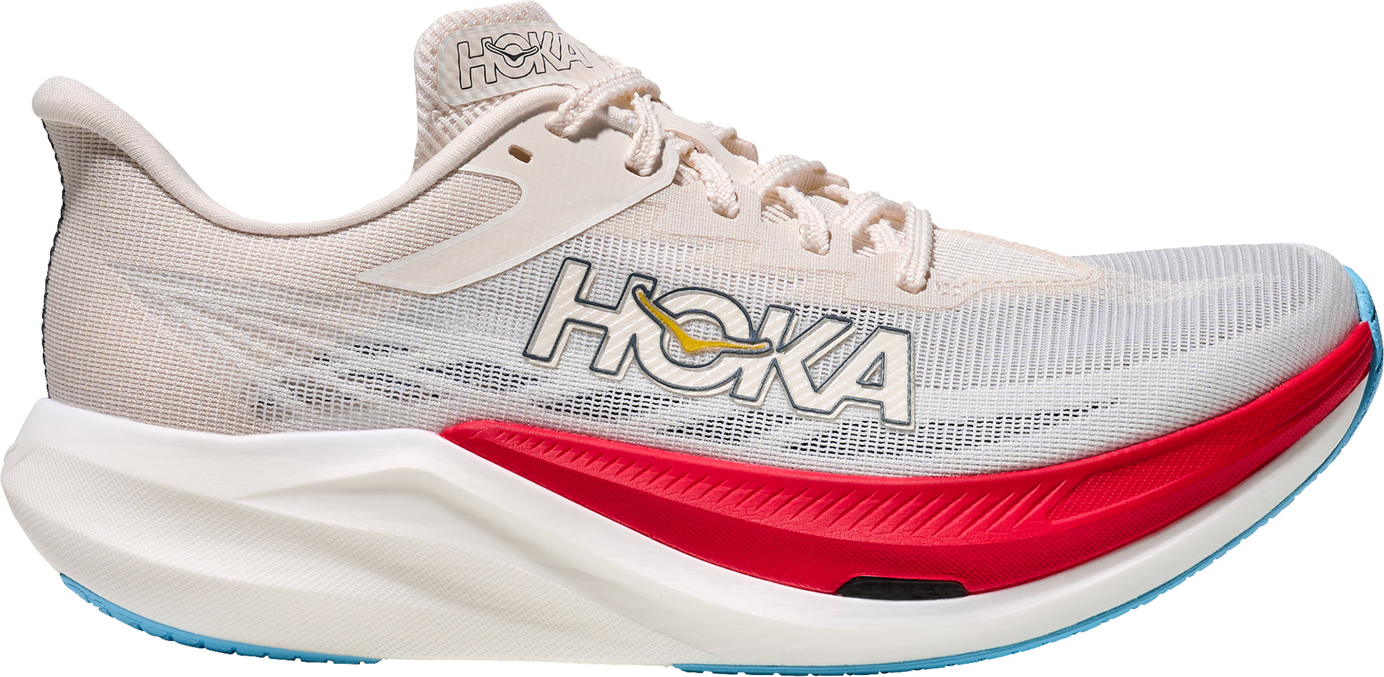 Hoka Rocket X 3 Running Shoes - Cream – Start Fitness