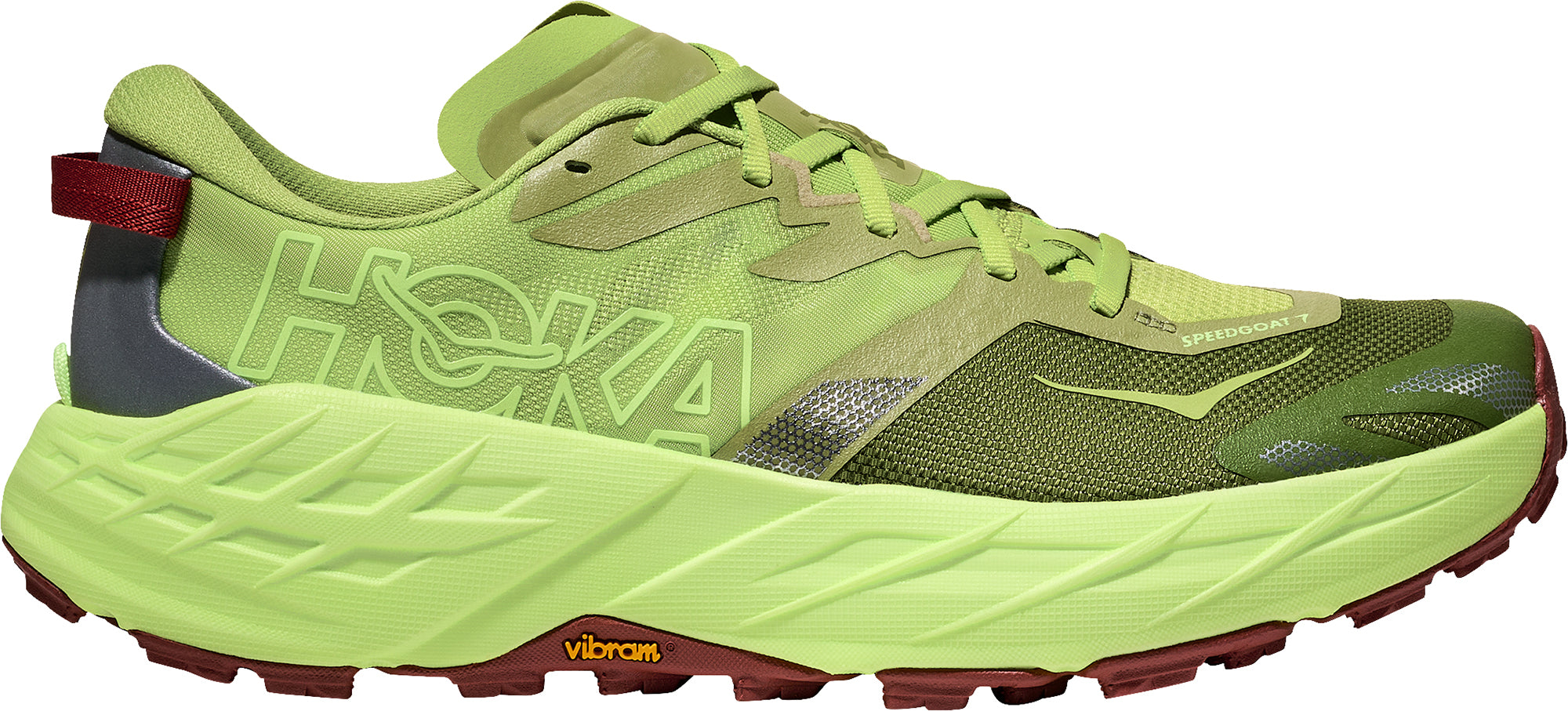 Hoka Speedgoat 7 Mens Trail Running Shoes - Green – Start Fitness