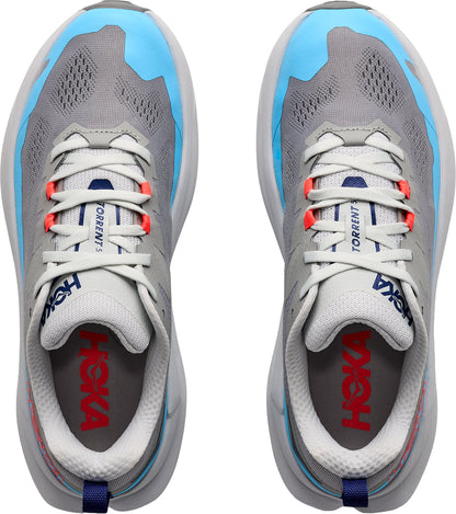 Hoka Torrent 5 Womens Trail Running Shoes - Grey