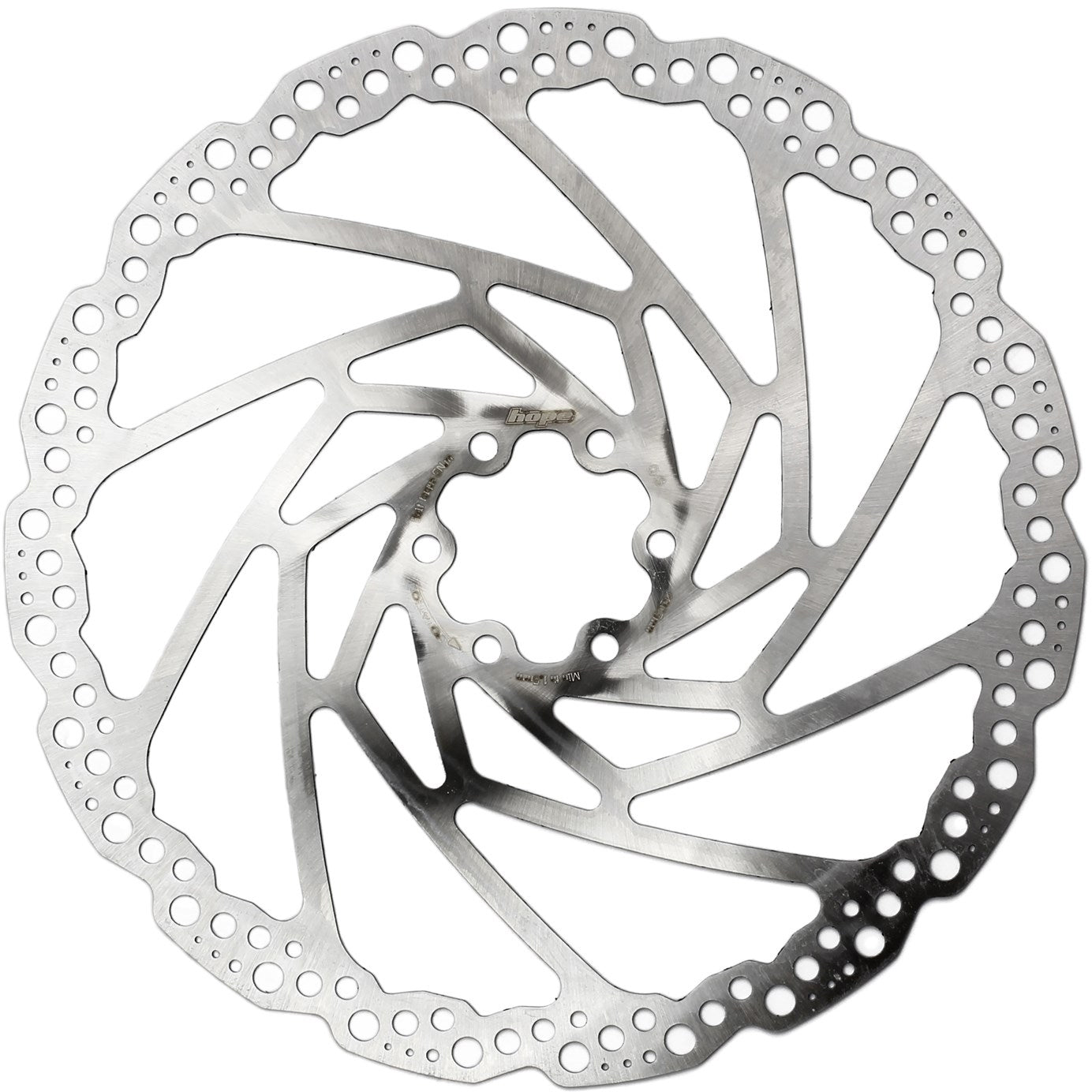Hope Universal 6 Bolt 2.3mm Standard Disc Rotor - Silver – Start Fitness