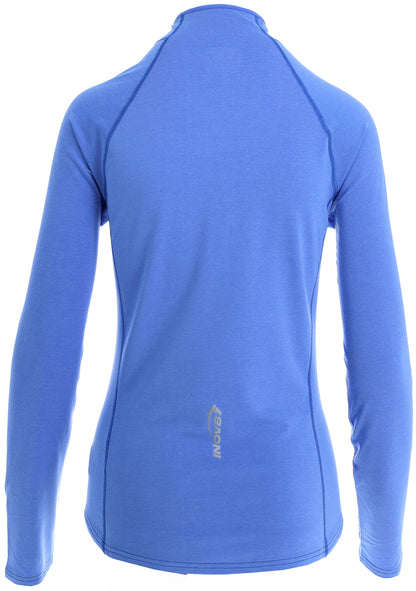 Inov8 Active Half Zip Long Sleeve Womens Running Top - Blue