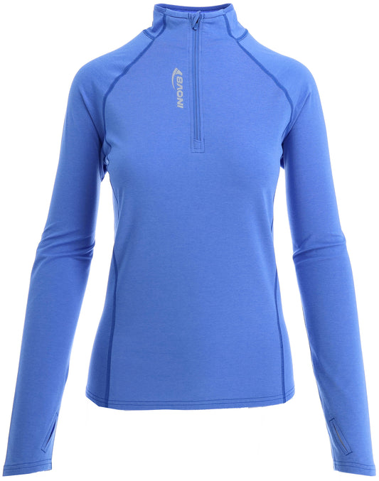 Inov8 Active Half Zip Long Sleeve Womens Running Top - Blue
