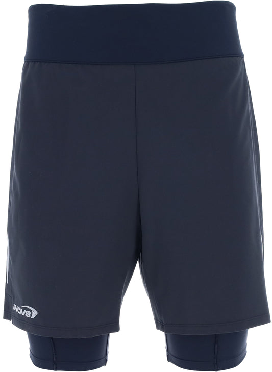 Inov8 Airlite 2 In 1 Mens Running Shorts - Black