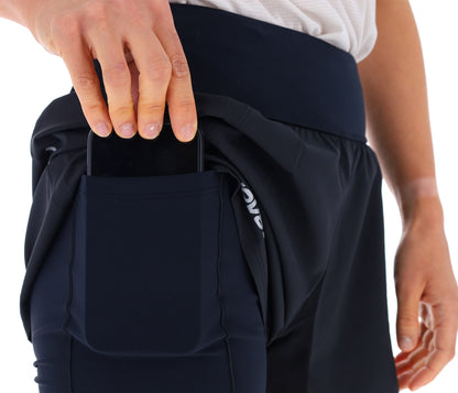 Inov8 Airlite 2 In 1 Womens Running Shorts - Black