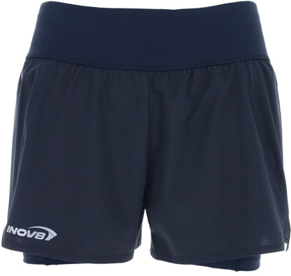 Inov8 Airlite 2 In 1 Womens Running Shorts - Black