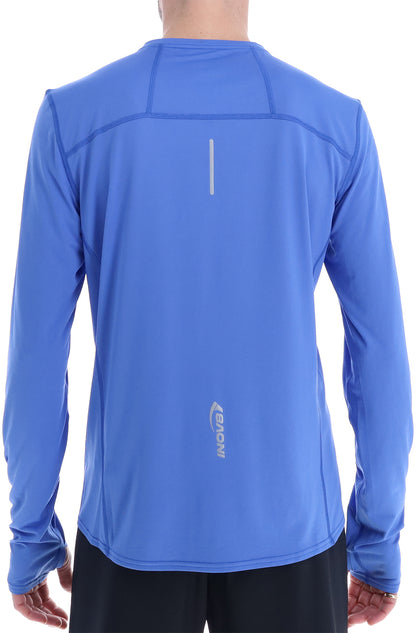 Inov8 Airlite Long Sleeve Mens Running Top - Blue