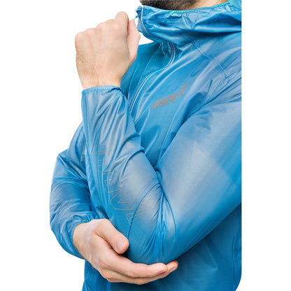 Inov8 Raceshell Half Zip Waterproof Running Jacket - Blue