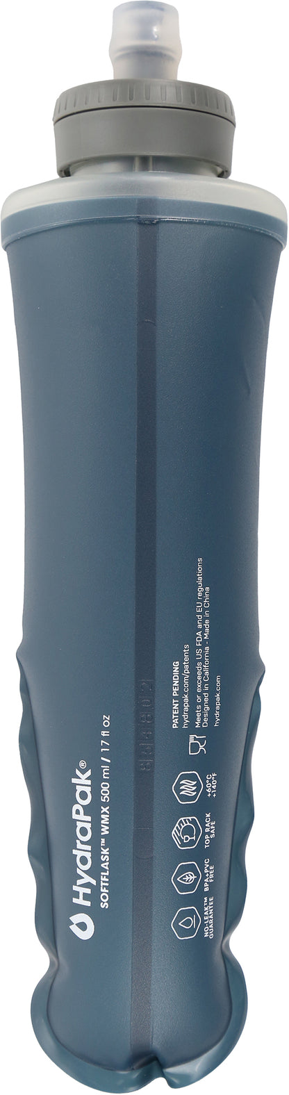 Inov8 Locking Cap 500ml Soft Flask - Grey