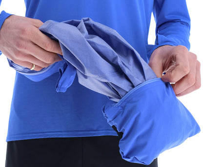 Inov8 Stormshell V2 Waterproof Mens Running Jacket - Blue