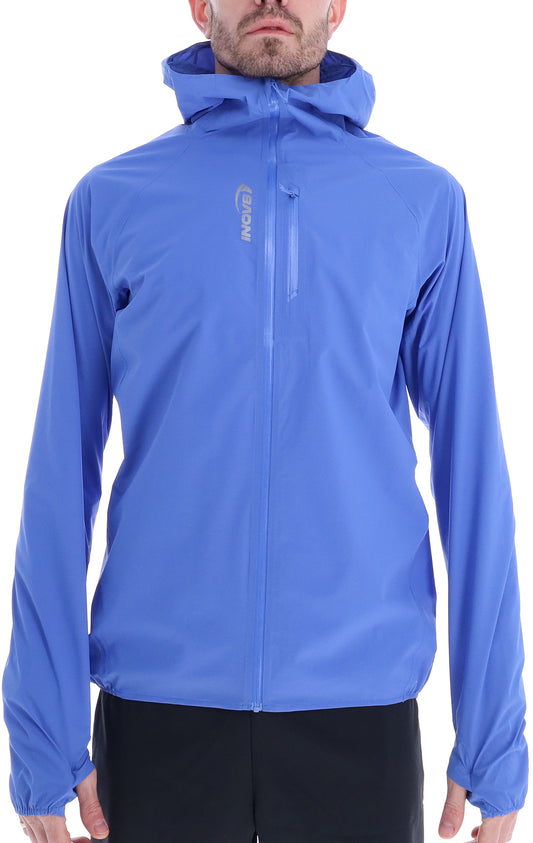Inov8 Stormshell V2 Waterproof Mens Running Jacket - Blue