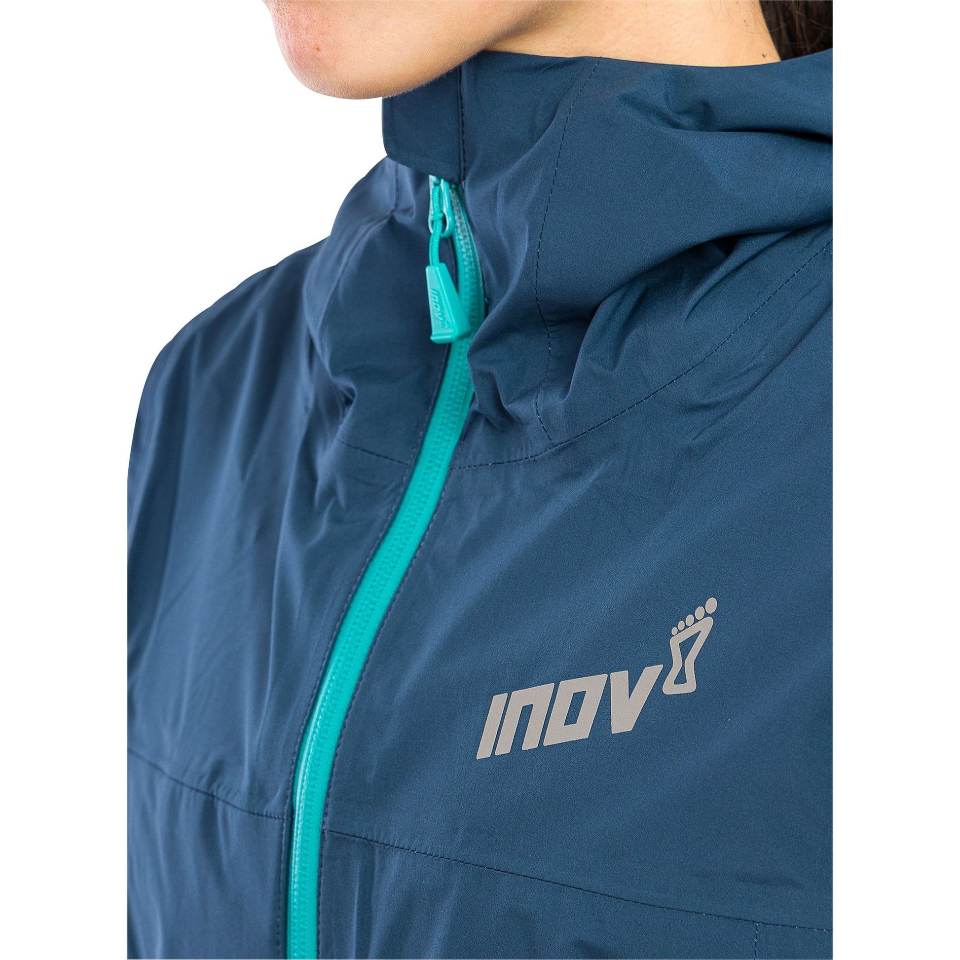 Inov8 VentureLite Womens Waterproof Jacket Navy – Start Fitness