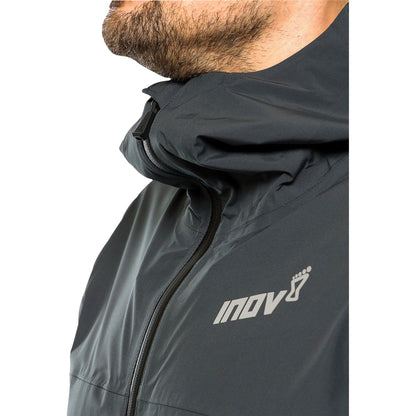 Inov8 VentureLite Mens Waterproof Jacket - Grey