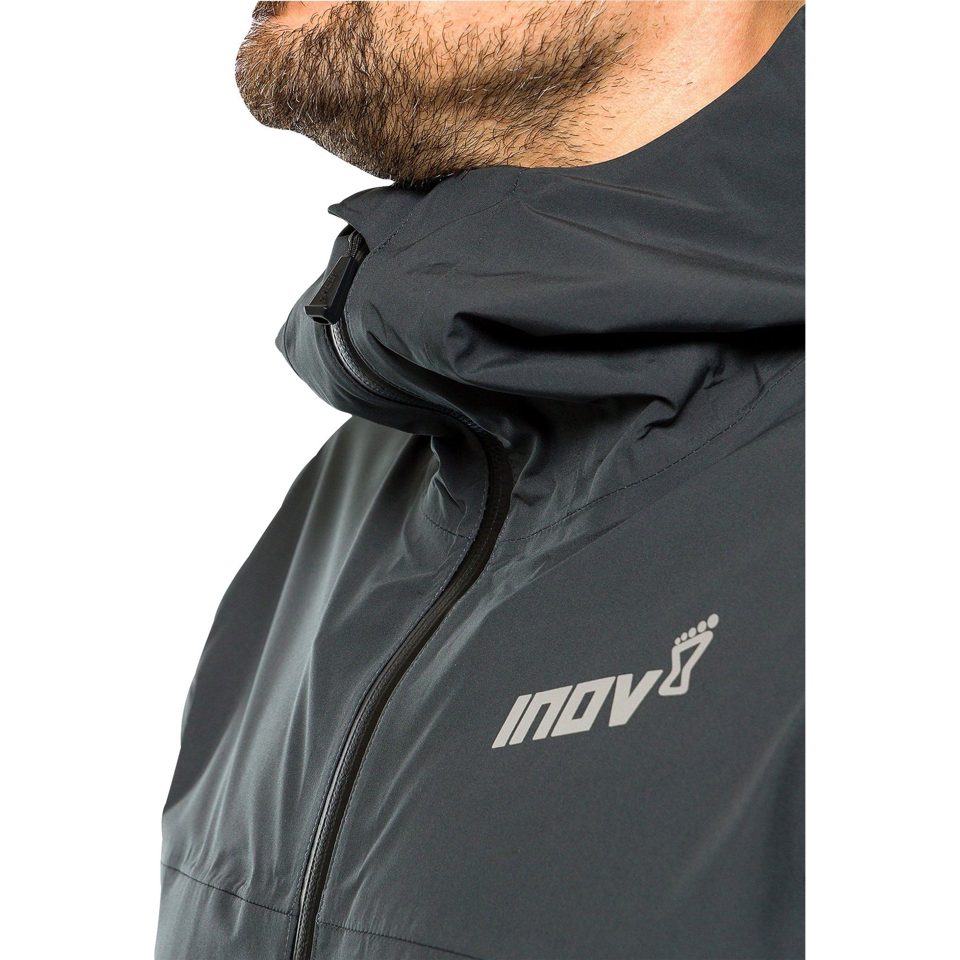 Inov8 VentureLite Mens Waterproof Jacket - Grey – Start Fitness