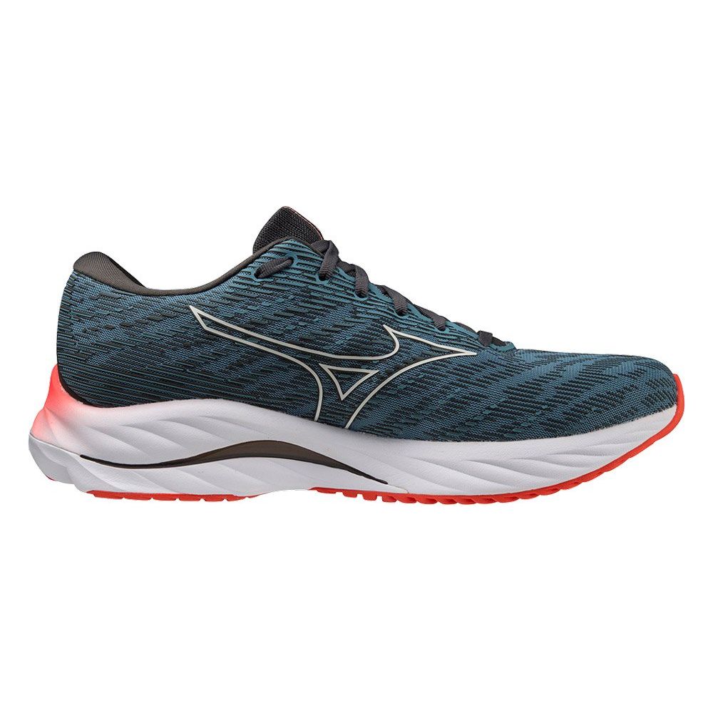 Mizuno Wave Rider 26 Mens Running Shoes Blue Start Fitness