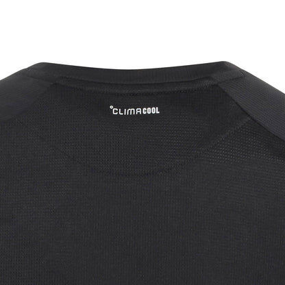adidas Tech Apparel Climacool Short Sleeve Junior Running Top - Black