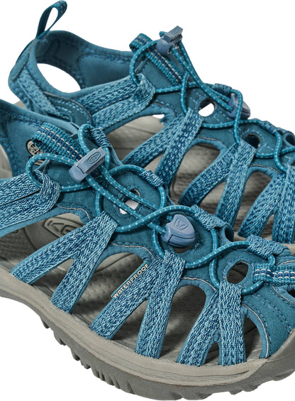 Keen Whisper Womens Walking Sandals - Blue