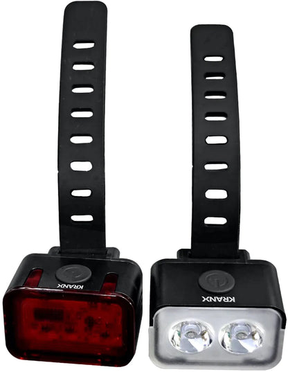 KranX Shine 220/100 USB Bike Light Set