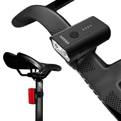 KranX Solaris 4.0 400 / 100 USB Bike Light Set