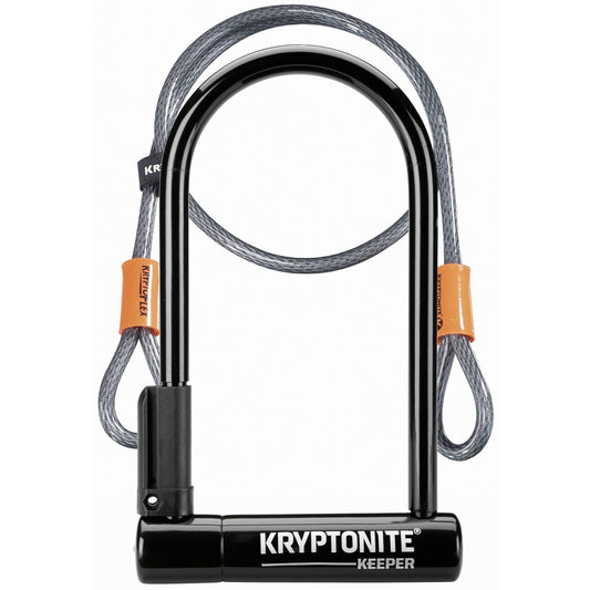 Kryptonite Keeper Standard U Lock Kryptoflex Cable Gk004370
