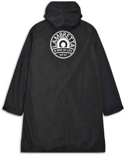 Lambretta Waterproof Changing Robe - Black