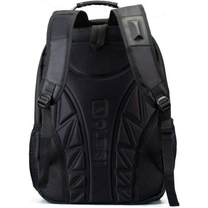 Lotus Classic Laptop Backpack Back View