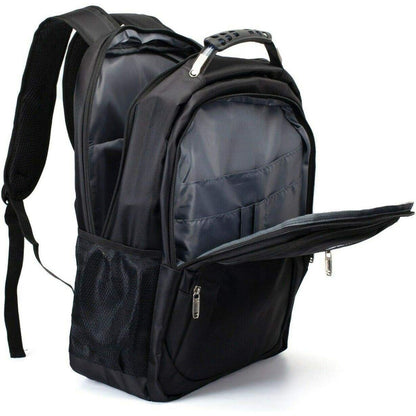 Lotus Classic Laptop Backpack Side - Side View