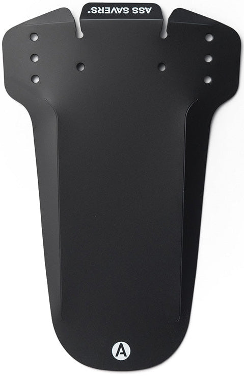 Ass Savers Mudder Regular Front Mudguard - Black
