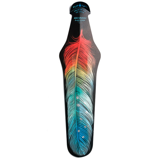 Ass Savers Regular Rear Mudguard - Feather Tropical
