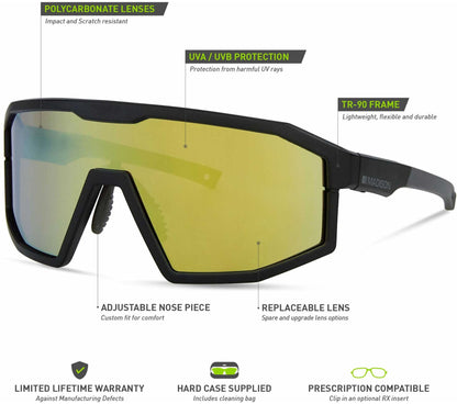 Madison Enigma Cycling Sunglasses - Black