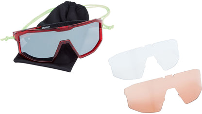 Madison Enigma Cycling Sunglasses - Red