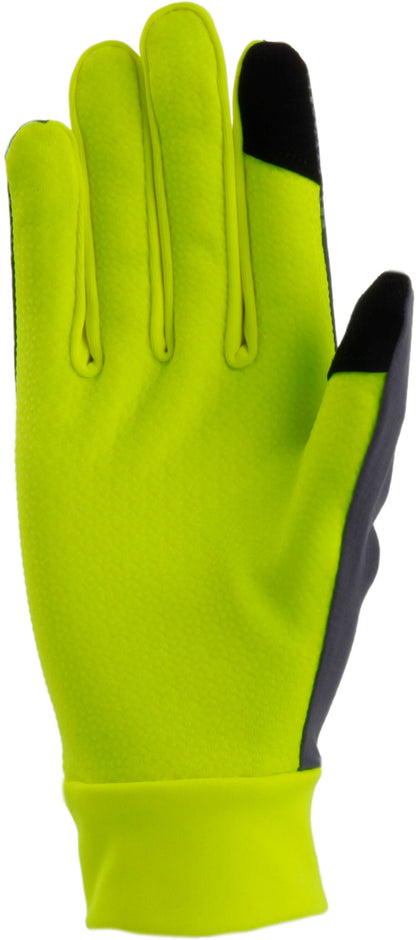 Madison Freewheel Stellar-Tech Windproof Full Finger Cycling Gloves - Yellow