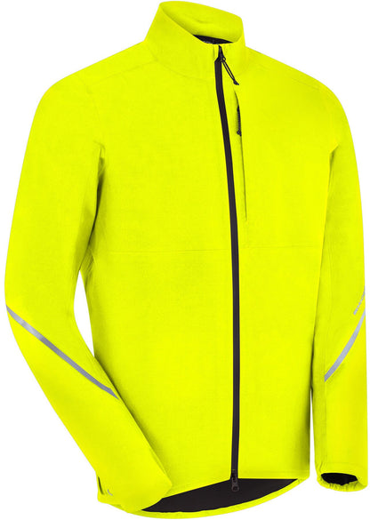 Madison Freewheel Waterproof Mens Cycling Jacket - Yellow