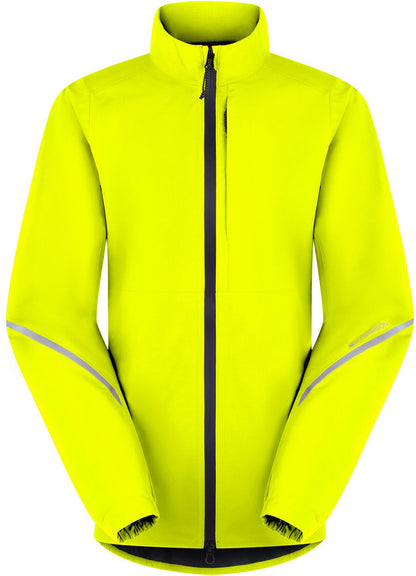 Madison Freewheel Waterproof Womens Cycling Jacket - Yellow