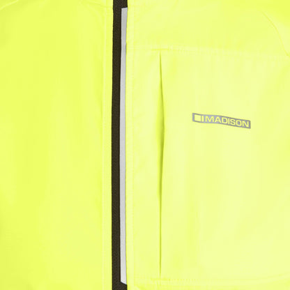 Madison Freewhell Windproof Packable Womens Cycling Jacket - Yellow