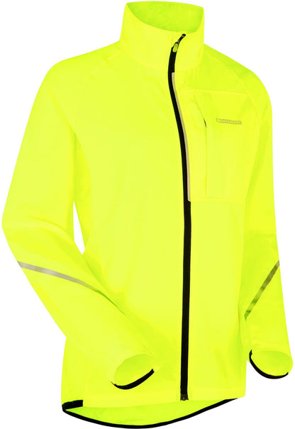 Madison Freewhell Windproof Packable Womens Cycling Jacket - Yellow