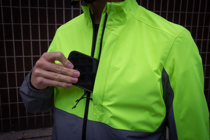 Madison Stellar Ultra Reflective Waterproof Mens Cycling Jacket - Yellow