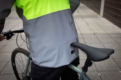 Madison Stellar Ultra Reflective Waterproof Mens Cycling Jacket - Yellow