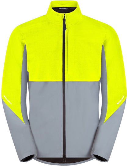 Madison Stellar Ultra Reflective Waterproof Mens Cycling Jacket - Yellow