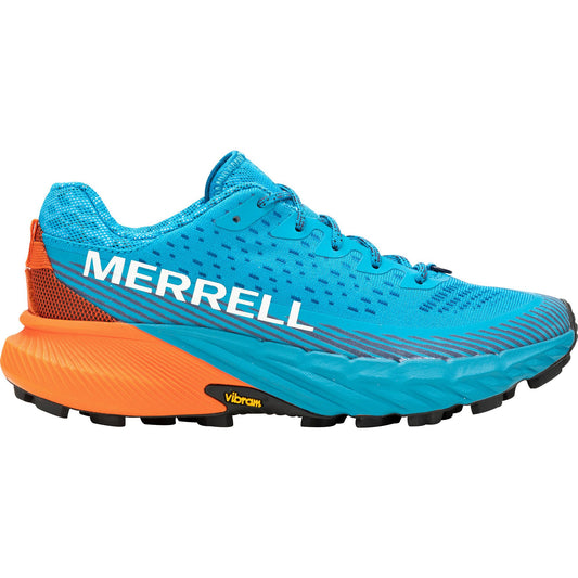 Merrell Agility Peak 5 Womens Trail Running Shoes - Blue