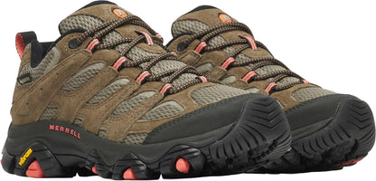 Merrell Moab 3 WIDE FIT GORE-TEX Womens Walking Shoes - Green