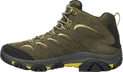 Merrell Moab 3 Mid GORE-TEX Mens Walking Boots - Green