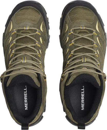 Merrell Moab 3 Mid GORE-TEX Mens Walking Boots - Green